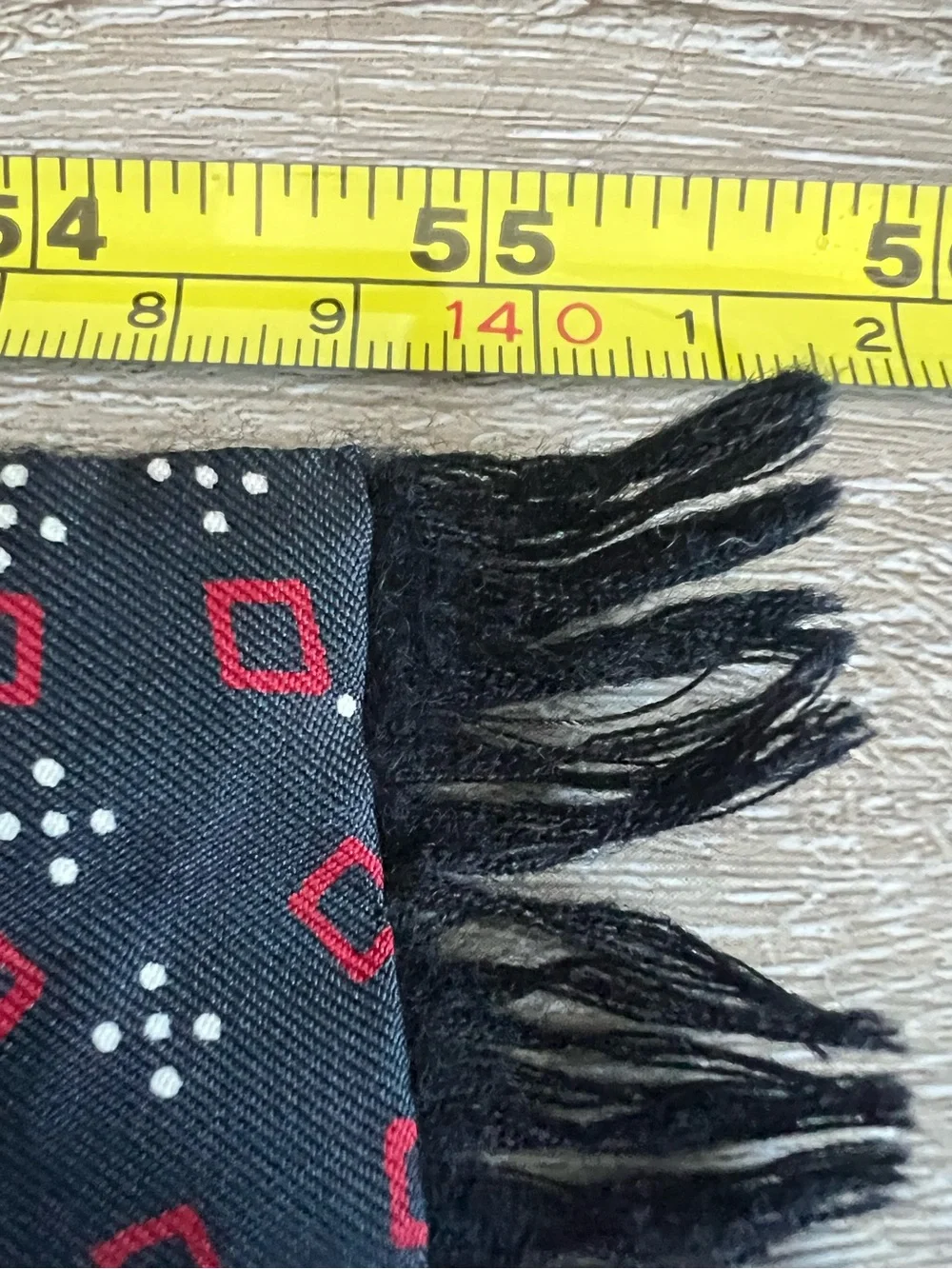 Mens’s Vintage A. Sulka & Company Silk Geometric Scarf. Great condition.